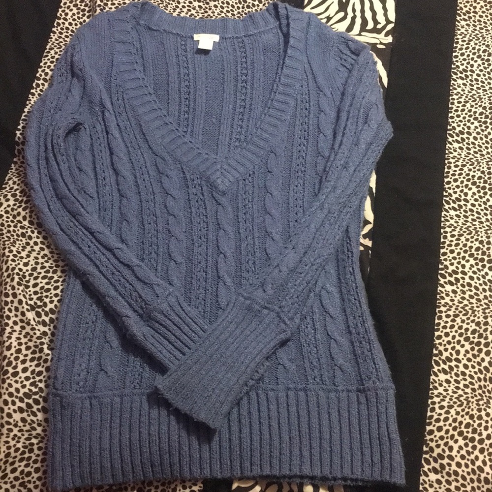 V-neck sweater